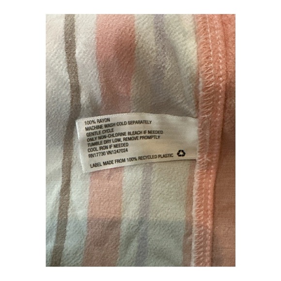 A New Day Striped Flutter Sleeve Dress – Tie Back – Size XXL – NWT - Picture 9 of 12